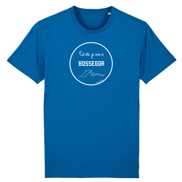T-shirt homme coton bio Hossegor B Bleu