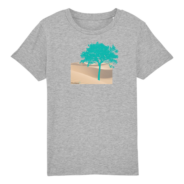 T-shirt enfant coton bio Green Tree Gris