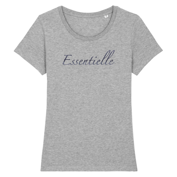 T-shirt femme coton bio Essentielle Gris