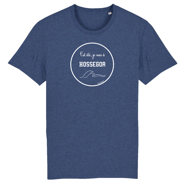 T-shirt homme coton bio Hossegor B Indigo