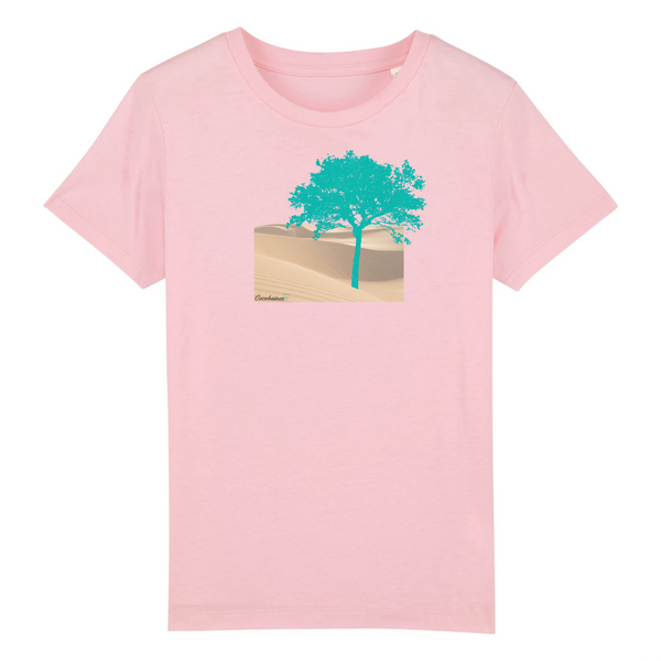 T-shirt enfant coton bio Green Tree Rose