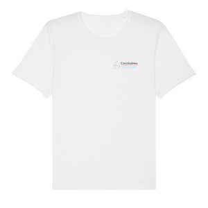 T-shirt homme vintage coton bio  One Ocean Blanc