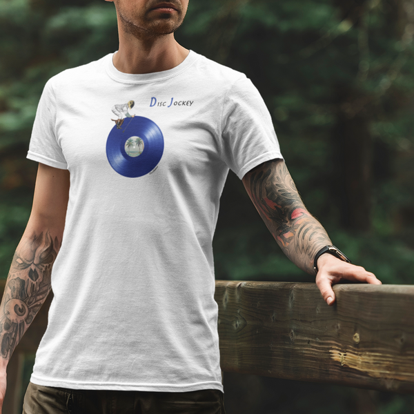 T-shirt homme coton bio Blue DJ 