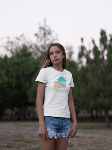 T-shirt enfant coton bio Green Tree