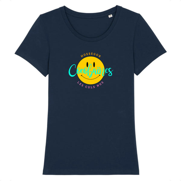 T-shirt femme coton bio Les Culs Nus Marine