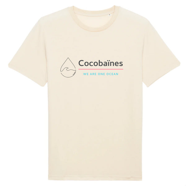 T-shirt homme coton bio One Ocean Naturel